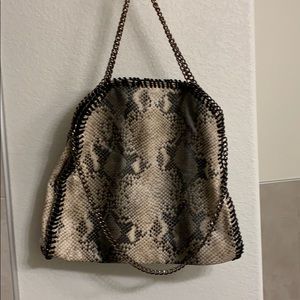 Browns python version Stella McCartney fabella bag